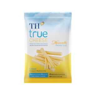  Phô mai Phomai Que TH True CHEESE Strings Mozzarella 100g 4 que giàu canxi vị lạt 