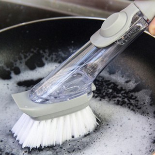 Bàn chải cọ rửa nhà bếp đa năng kèm bình xịt nước tiện lợi