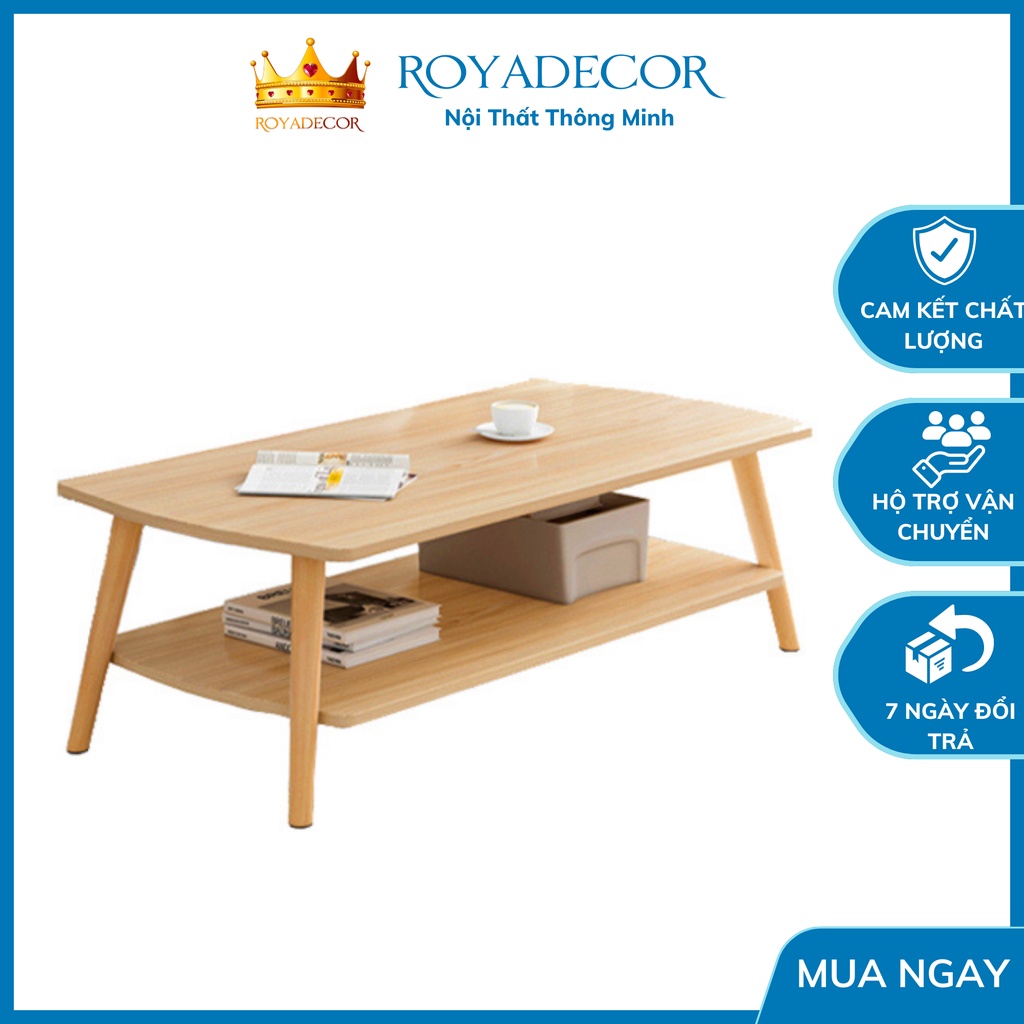 Bàn Trà Kiểu Nhật, Bàn Sofa Uống Nước Phòng Khách Đẹp Chất Liệu Gỗ Sồi Cao Cấp