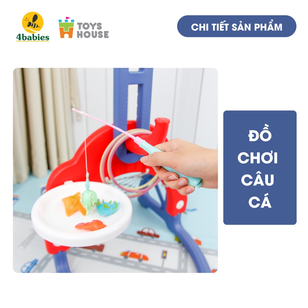 Bộ đồ chơi thể thao đa năng cho bé: Bóng đá, ném vòng, bóng rổ Toyshouse WM19041, hàng chính hãng cao cấp