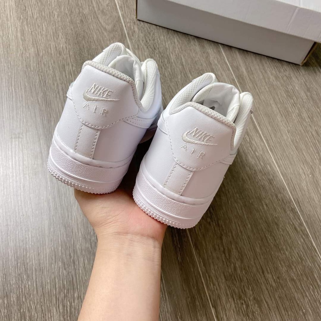 Giày_Nike AF1 Trắng, Giày_Nike Air Force 1 Full Trắng Cao Cấp SC Full box