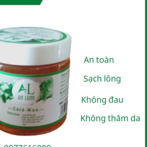 WAX LÔNG THIÊN NHIÊN an toàn cho da , có thể ăn được