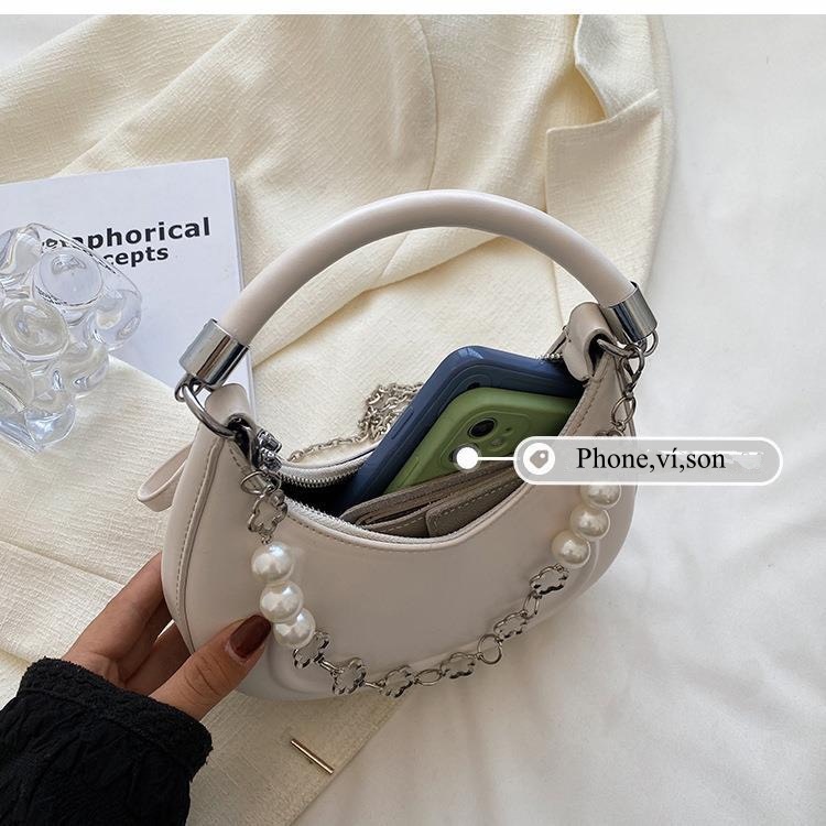 Túi xách nữ kẹp nách đeo vai dây cầm tay cao cấp thời trang công sở đi tiệc YADASI STORE TX08