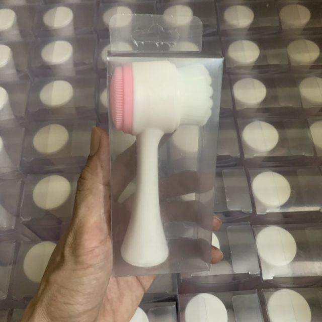 Cọ rửa mặt 2 đầu