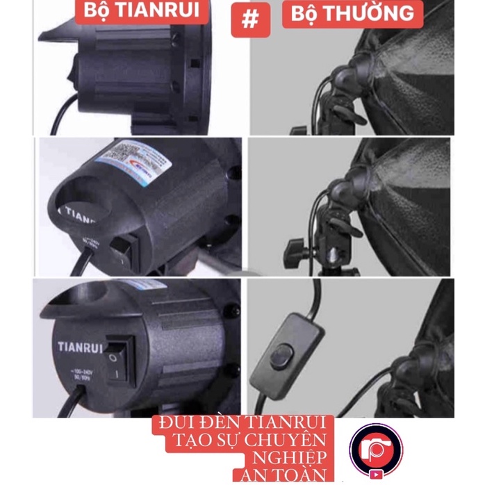 Bộ đèn studio TIANRUI, chụp ảnh,quay phim,Livestream chuyên nghiệp