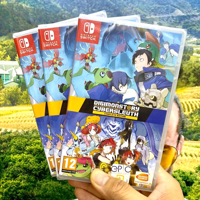 [Mã SKAMCLU9 giảm 10% đơn 100K] Đĩa Game Switch Mới - Digimon Story Cyber Sleuth: Complete Edition