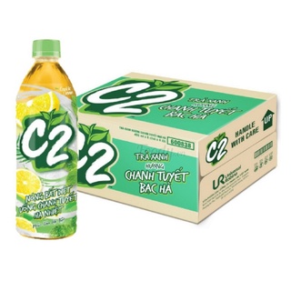 Thùng C2 Tuyết Bạc Hà Chai 455Ml