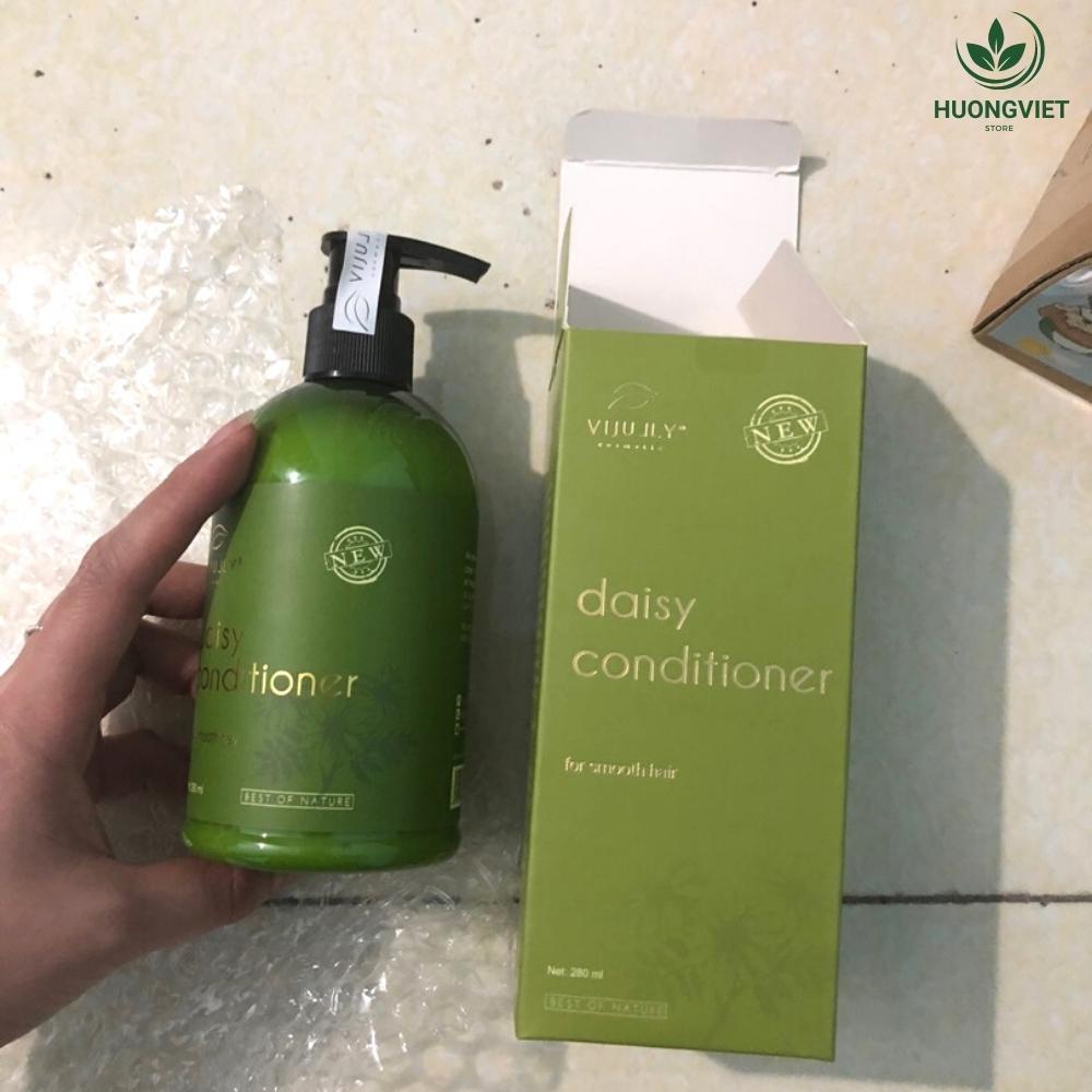 Dầu Xả Dừa Thảo Dược Thiên Nhiên Organic Vijully 280ml Chính Hãng Ngăn Rụng Phục Hồi Ủ Dưỡng Tóc Hư Tổn Nặng Mềm Mượt