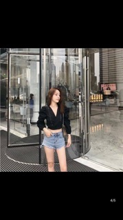 [order] áo kiểu trắng tay phồng tiểu thư