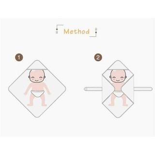 Chăn Ủ Sơ Sinh Vải Băng Nhung Giữ Ấm Cho Bé, Chăn Quấn Bé Mềm Mịn Cao Cấp