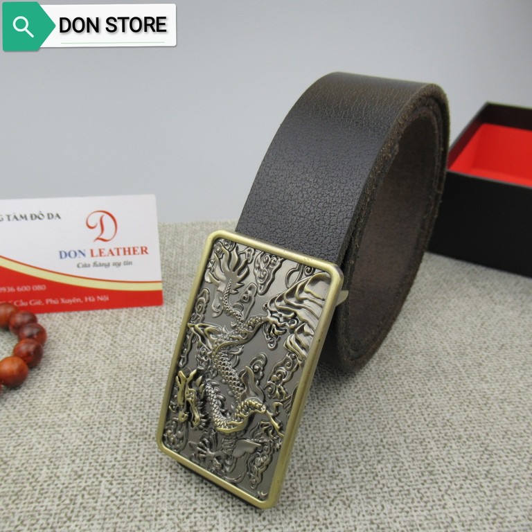 [HOT] Thắt Lưng Nam Phong Cách RỒNG Hàng Chất Lượng Cao - Dây Da Thật Nguyên Miếng 1 Lớp Cao Cấp ( BH 12 Tháng)