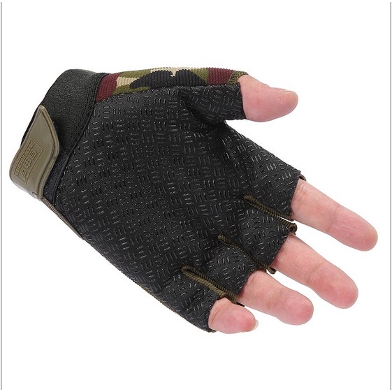 Military Army Tactical Gloves Men's Airsoft Motor Half Finger Gloves