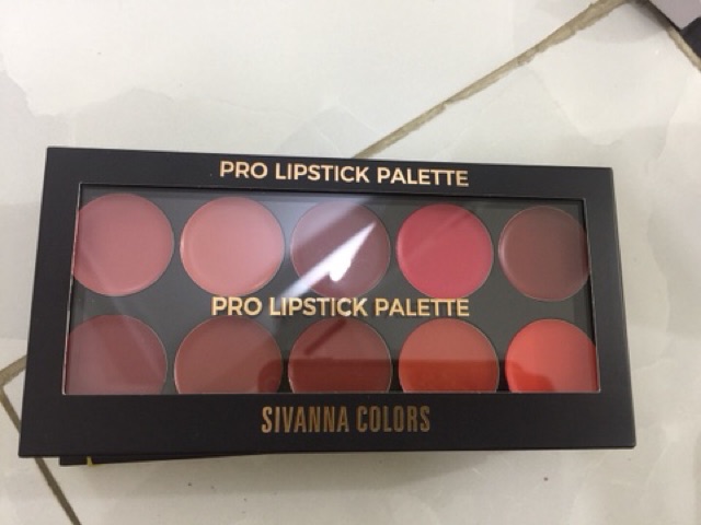 Follow 6/8 AUTH SET 10 Ô SON SIVANNA PRO LIPSTICK THAILAND