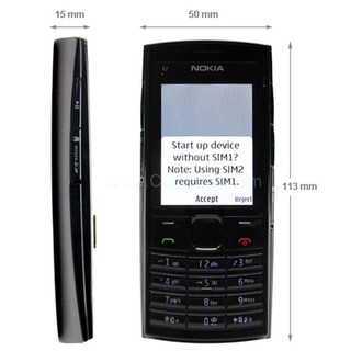 Điện thoại nokia x2- 02 2 sim giá rẻ