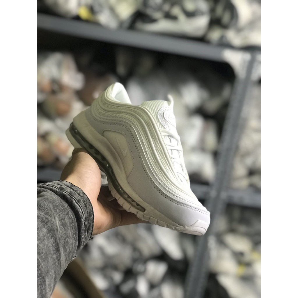 [FULL TAG + BOX] Giày Nike Max 97 Full Trắng Phản Quang