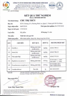 TINH BỘT CÁM GẠO LỨT