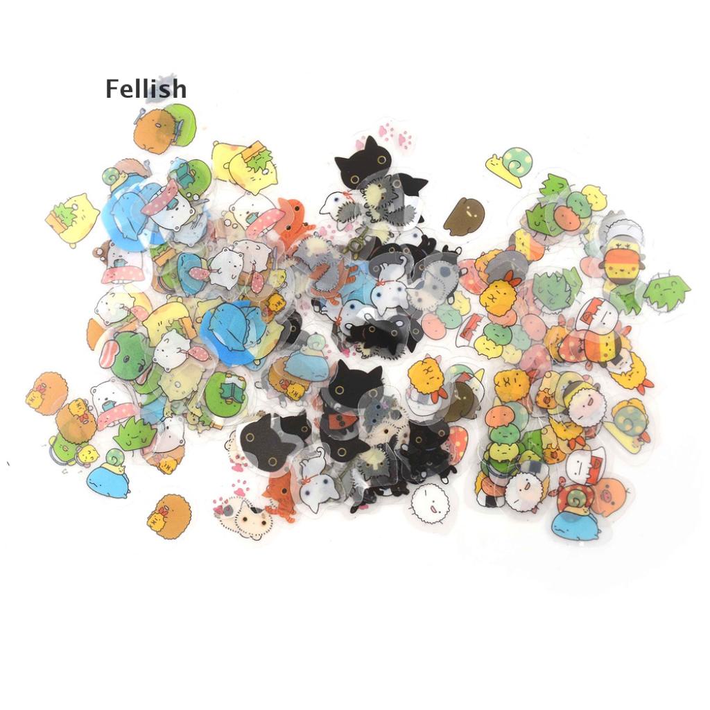 Set 80 Miếng Dán Trang Trí Nhật Ký Mini Dễ Thương 436vn Diy