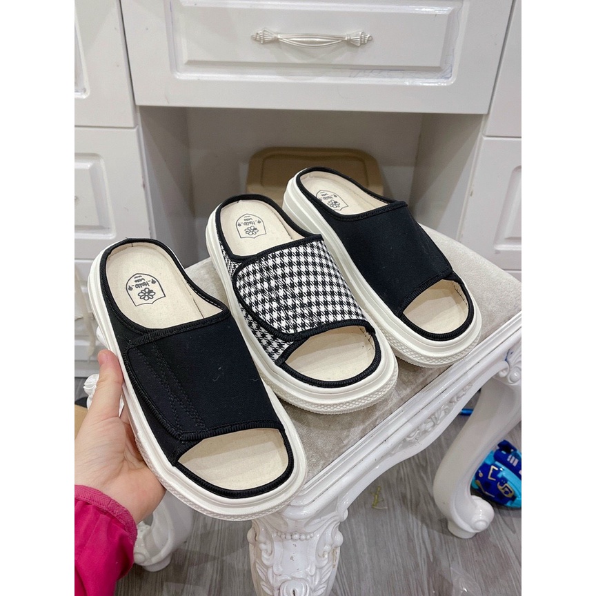 Dép Quai Ngang Đế Bánh Mì Kiểu Dáng Dán Siêu Hót