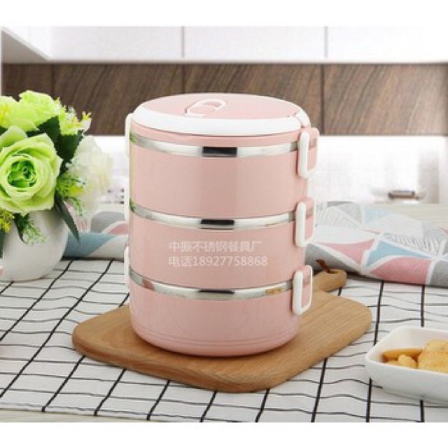 CẶP LỒNG LÚA MẠCH 3 TẦNG - giao màu, mẫu ngẫu nhiên
