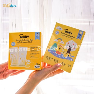 Túi trữ sữa Moby Baby