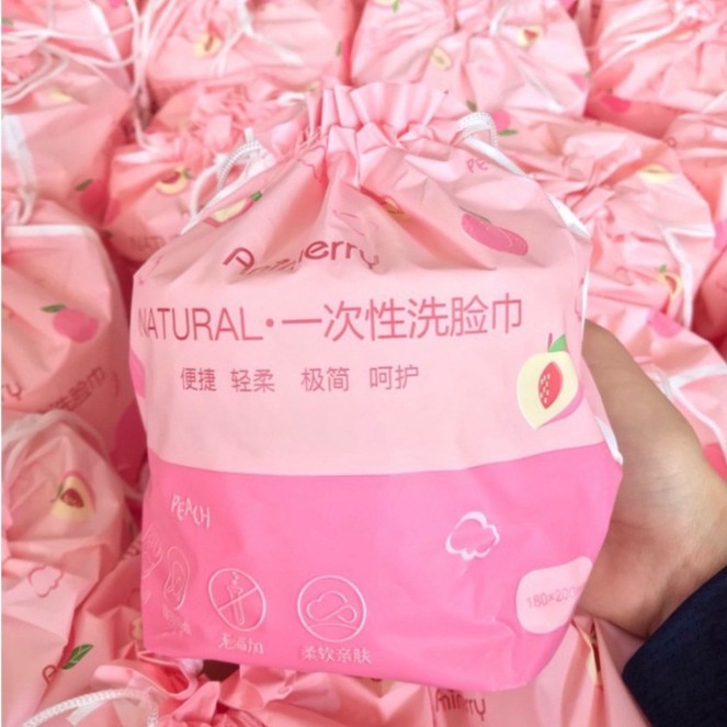 Khăn lau mặt khô tẩy trang đa năng ANIMERRY cotton cao cấp