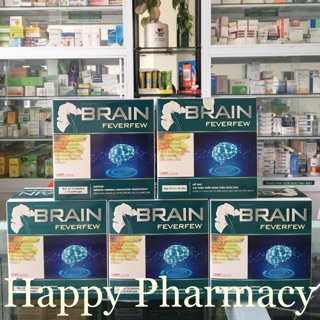 Viên Bổ Não Brain Feverfew ,hộp 100viên