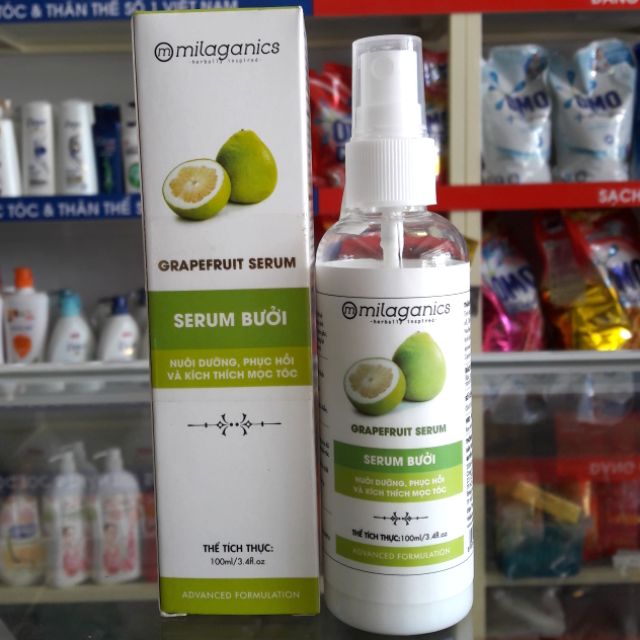 [ Chính Hãng- Hsd 2021] Serum Bưởi Milaganics (100ml)