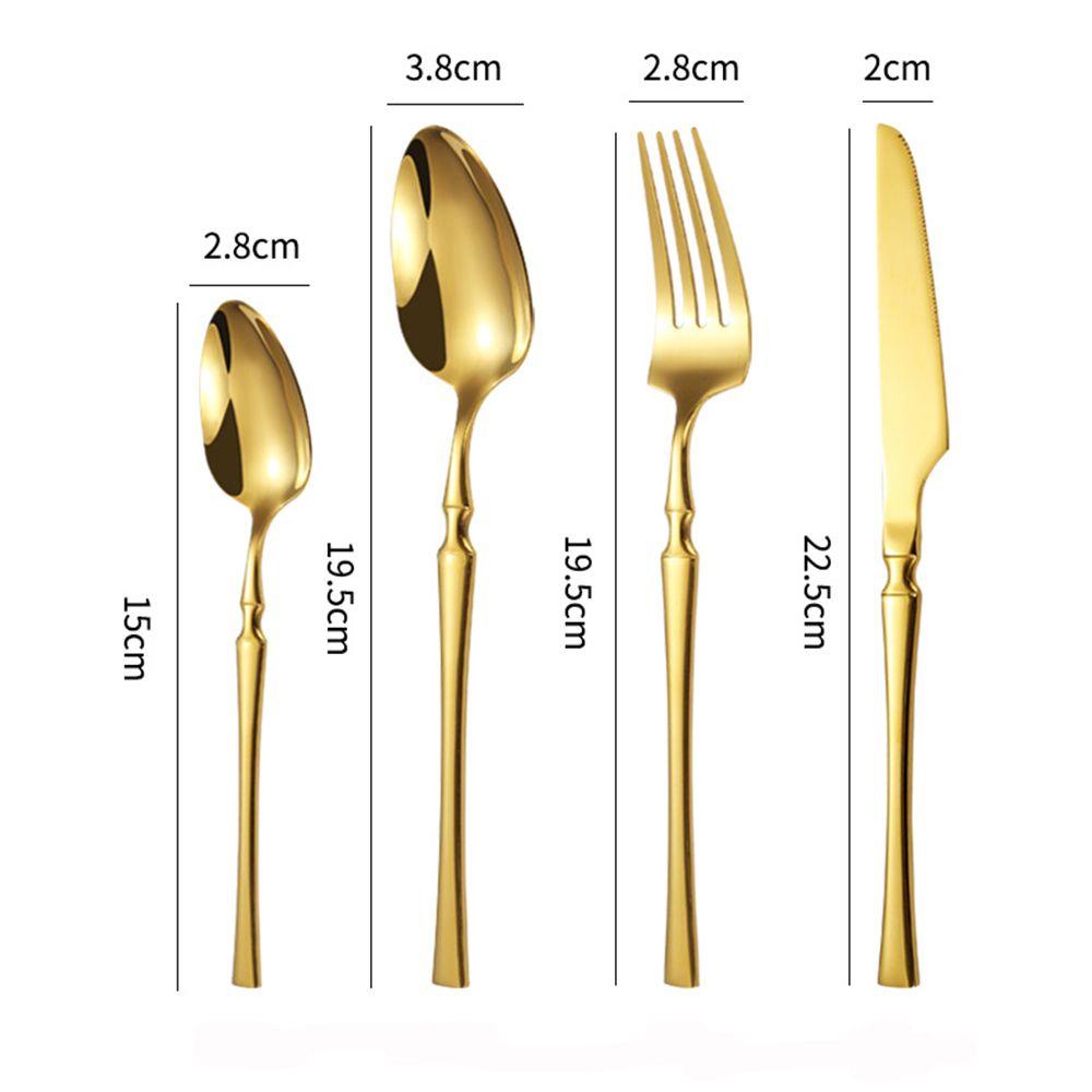 Bộ 4 Món Chén Dĩa Muỗng Nĩa Bền An Toàn Tái Sử Dụng Được