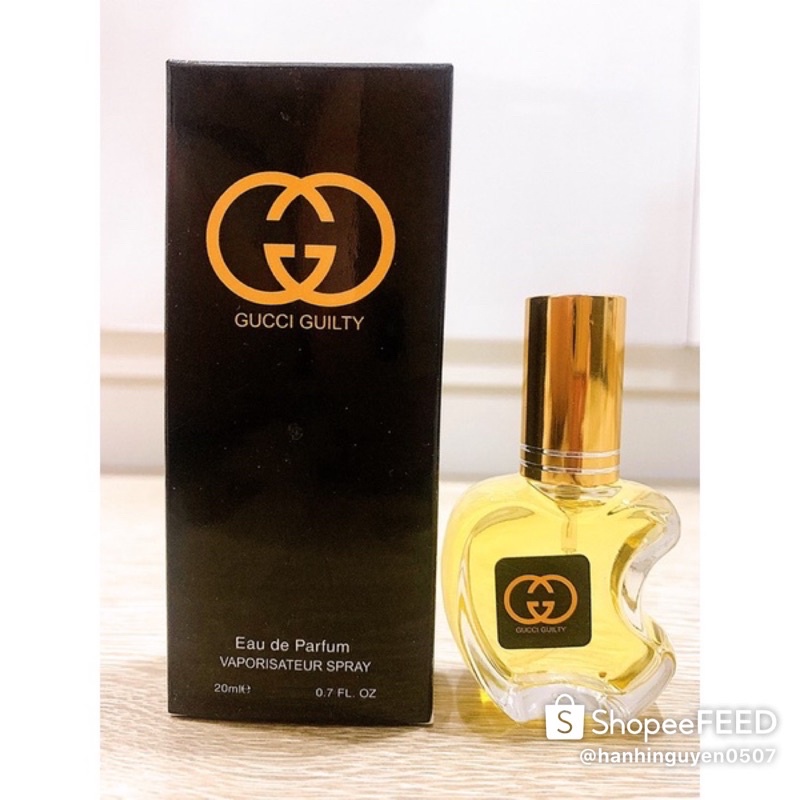 Nước Hoa Mini GUCCI GUILTY 20ml (mẫu táo)