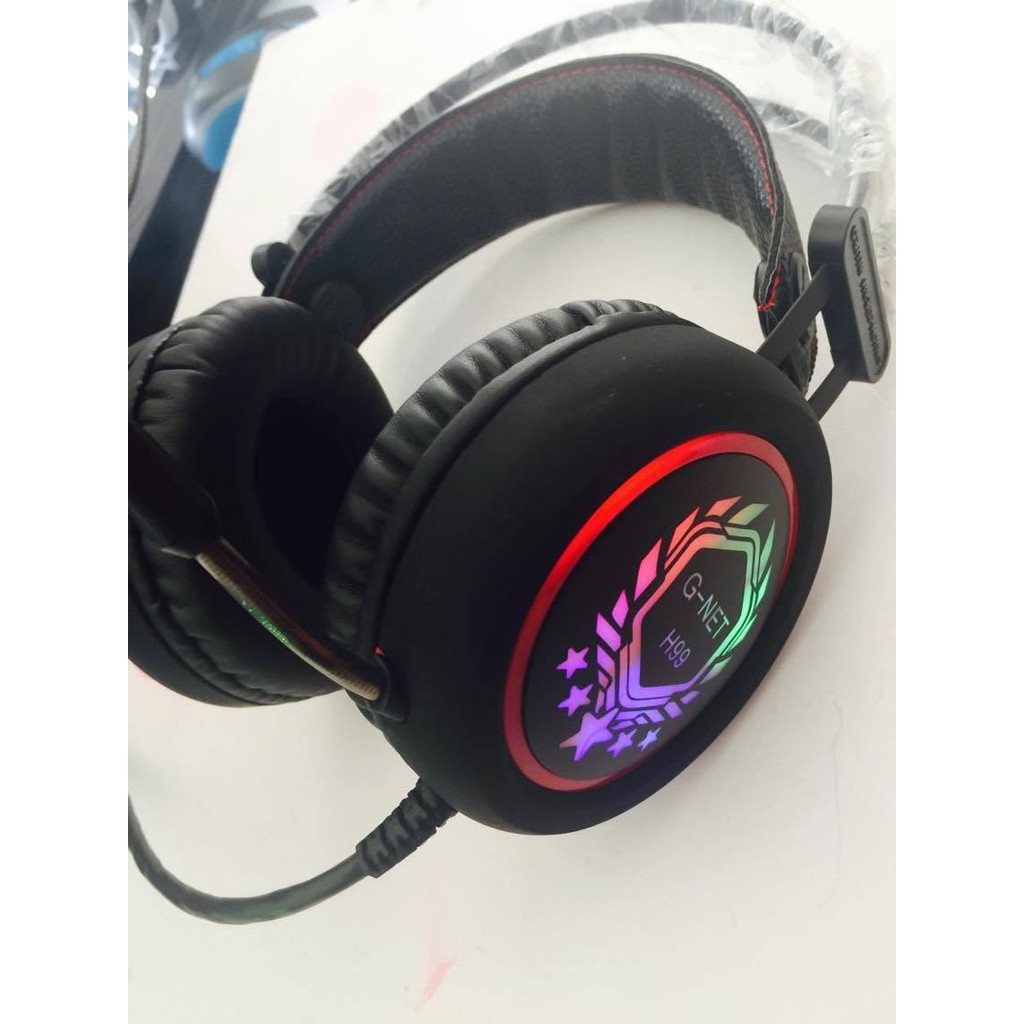 Tai Nghe Gaming Có Dây Headphone Chụp Tai GNET H99 Đèn LED - Tai Nghe Nhạc Máy Vi Tính Laptop Game Thủ Có Micro | BigBuy360 - bigbuy360.vn