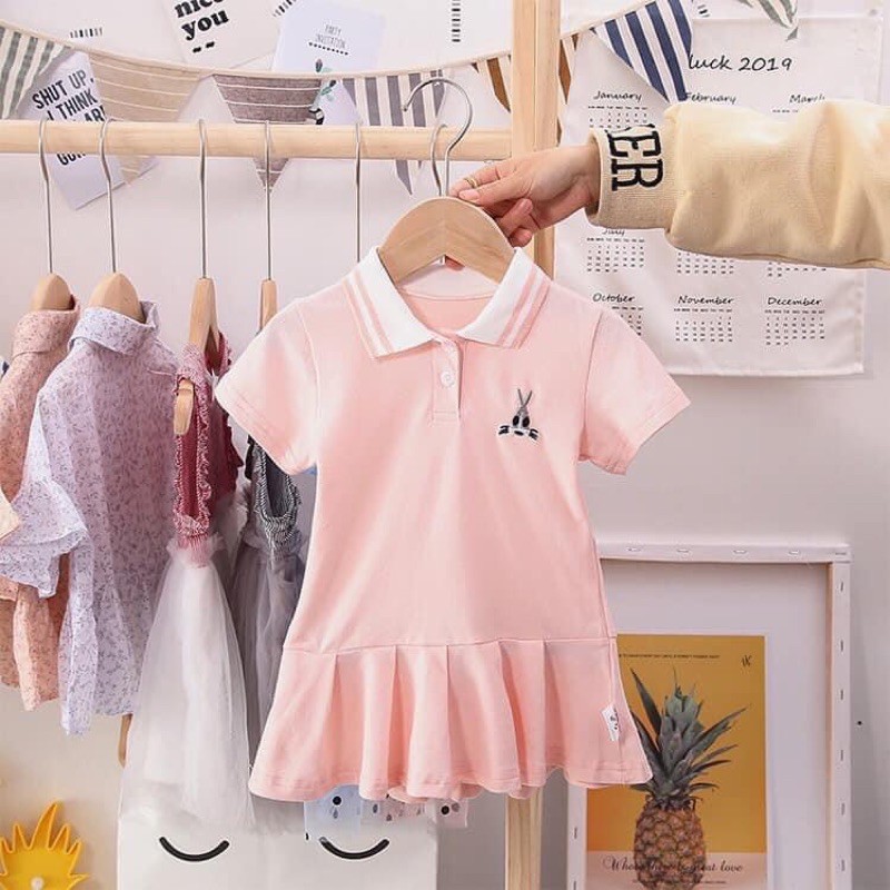 BÁN SỈ VÁY POLO THỎ ĐUÔI CÁ 2M CHO BG