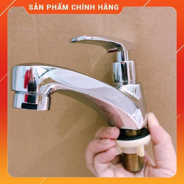 (SALE) Vòi lavabo 1 đường nước lạnh , vòi rửa mặt , vòi rửa tay ,vòi phòng tắm