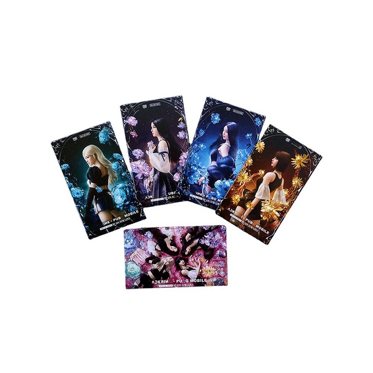 Set 5 Tấm Thẻ Ảnh Lomo Nhóm Nhạc BLACKPINK