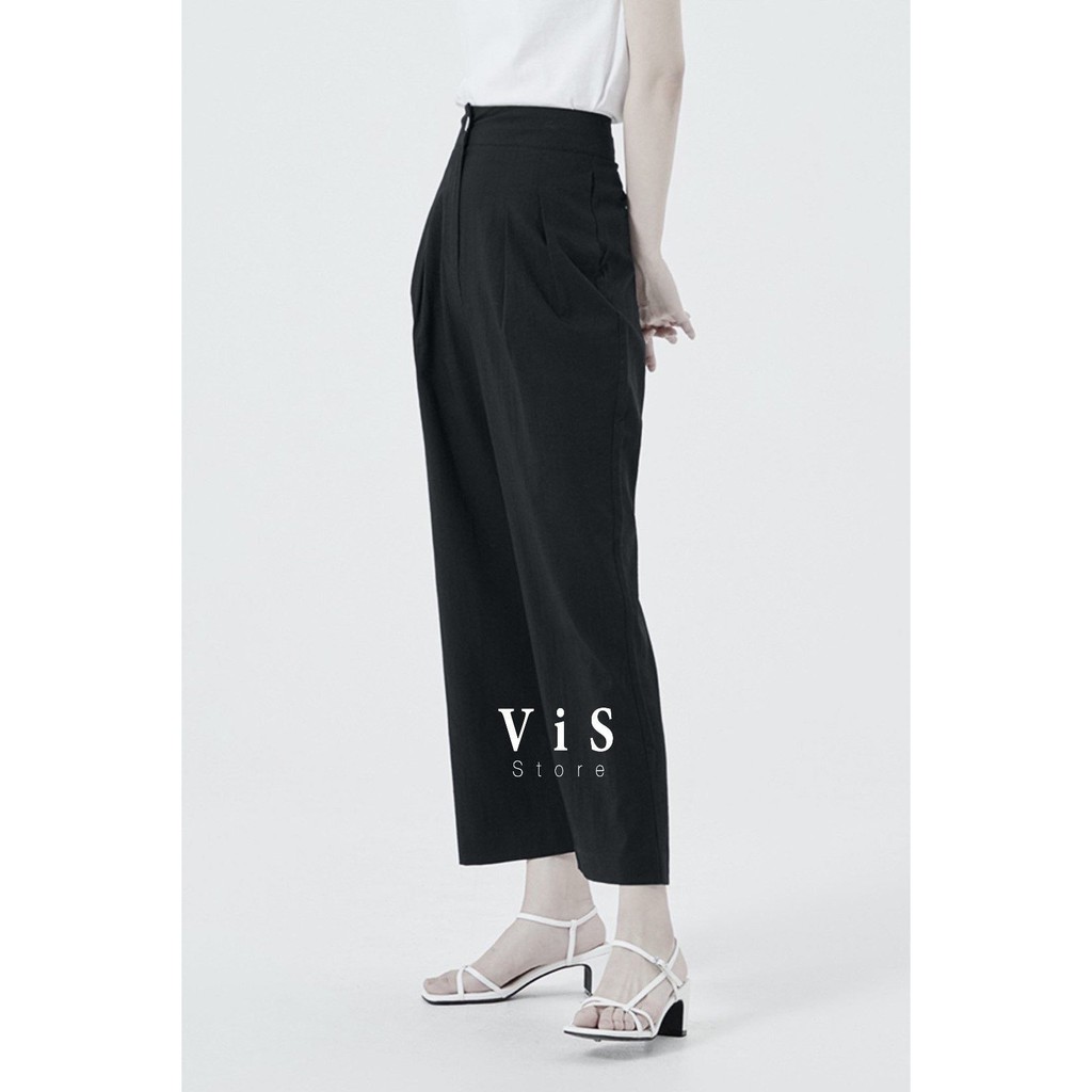QUẦN TÂY NỮ CHẤT LINEN MÁT DÁNG SUÔNG VNXK