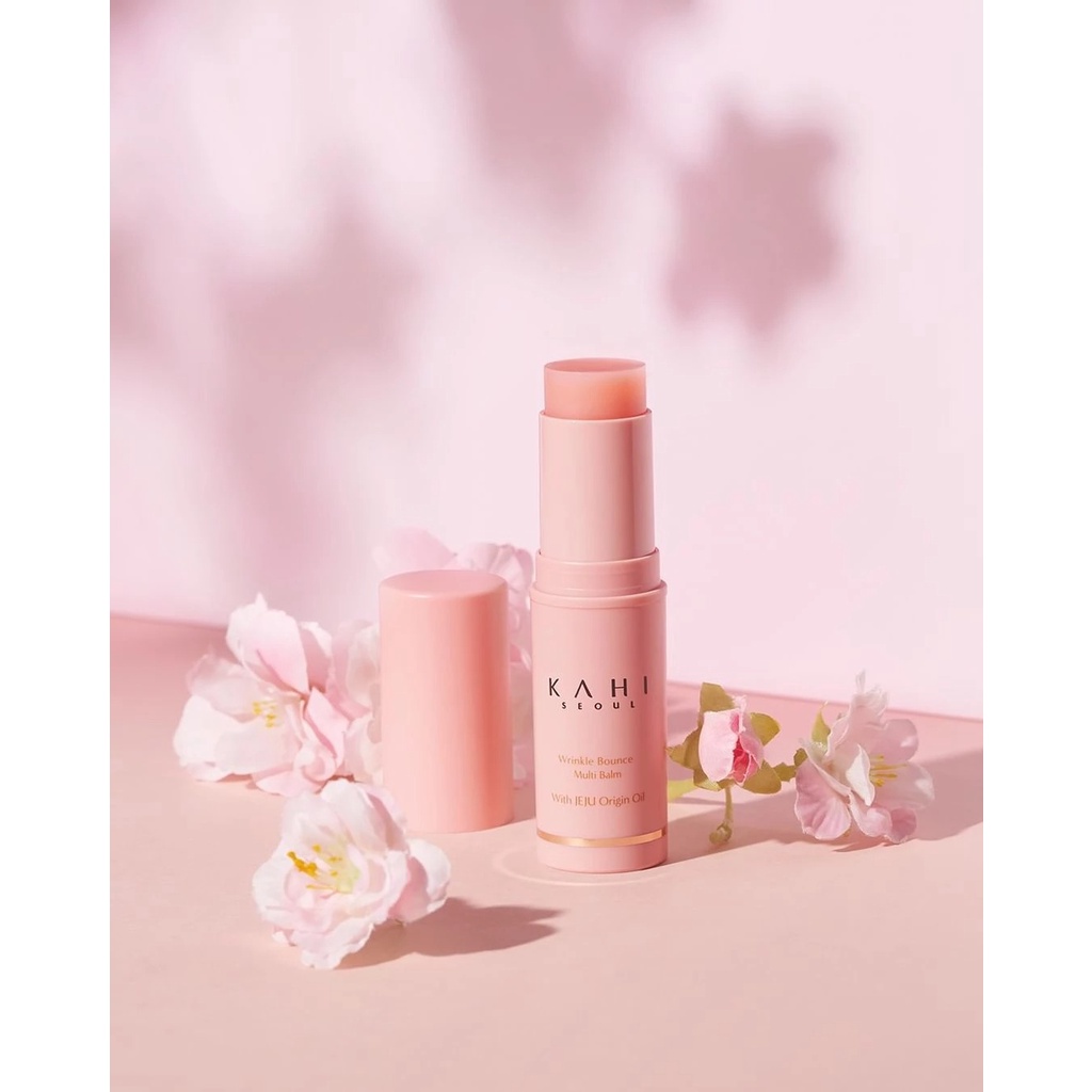 Sáp dưỡng da mặt và cổ KAHI chống nếp nhăn Wrinkle Bounce Multi Balm 9g
