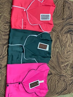 Bộ Ngủ Lụa Satin _ Bộ Pyjama Lụa Satin