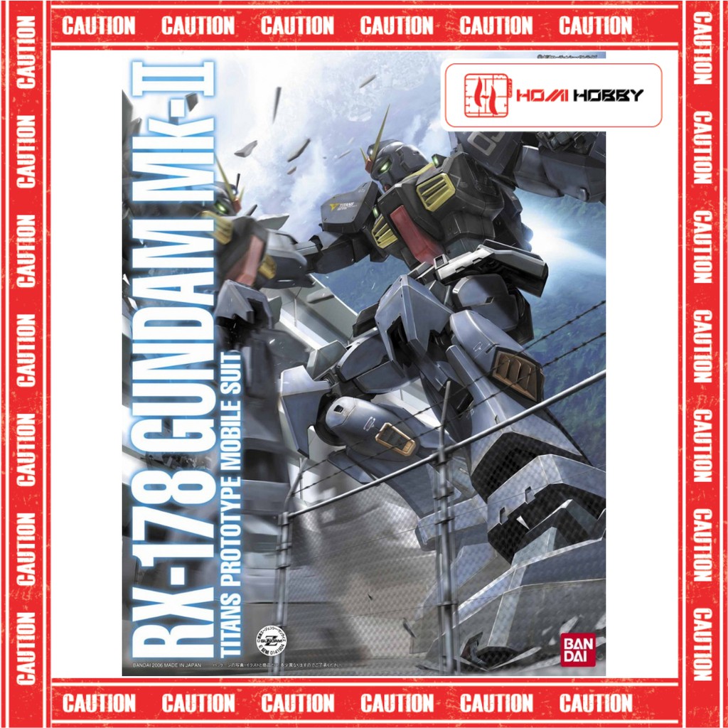 Mô hình lắp ráp gundam MG 1/100 RX-178 Mk-II Ver.2.0 Titans