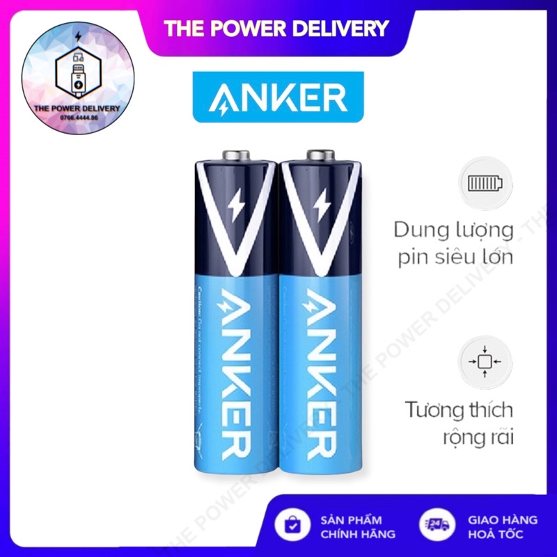 Pin Kiềm Anker AA Alkaline Batteries (2 Viên / 4 Viên) B1810