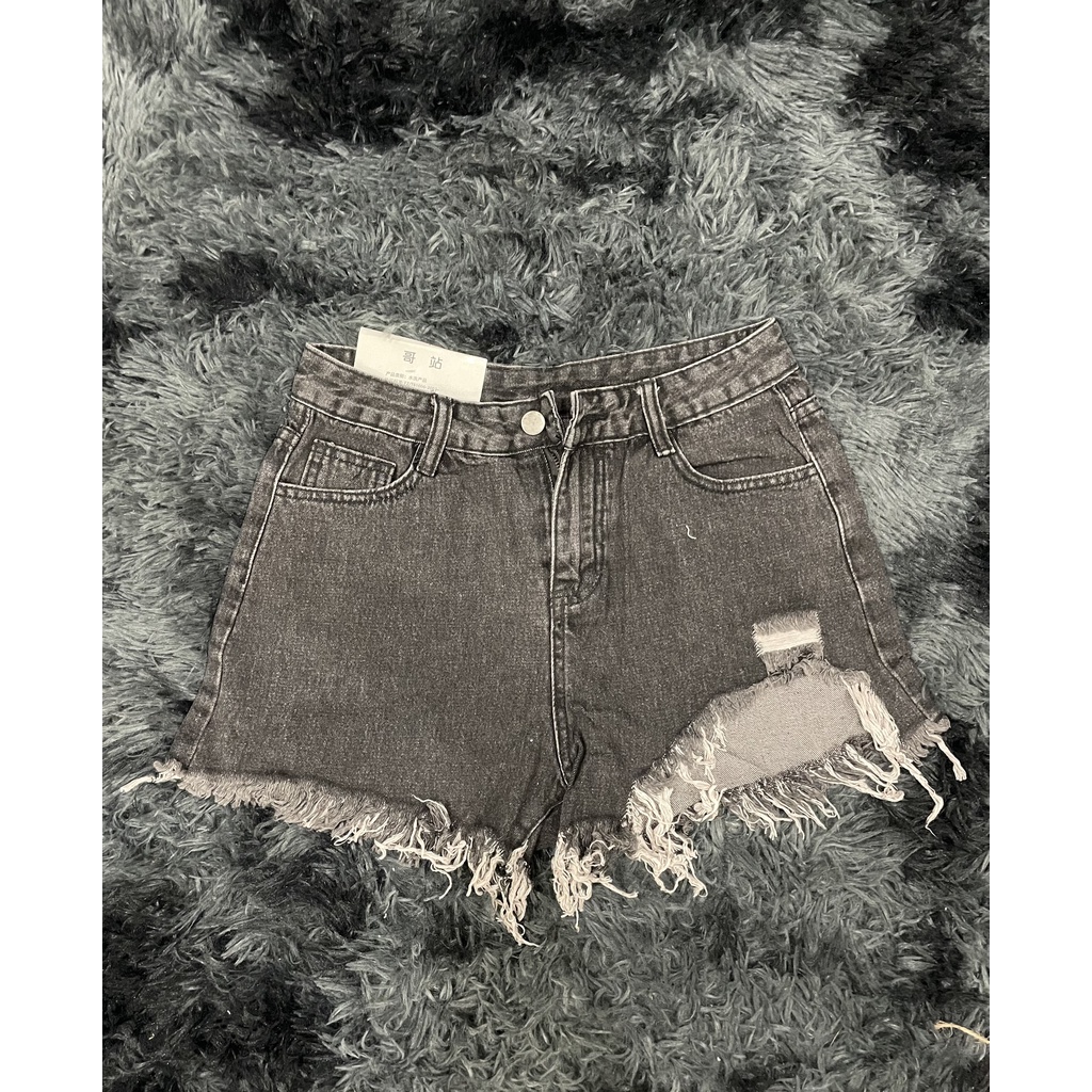 Quần short jean QC new, cá tính, không sợ bay màu, dãn jean