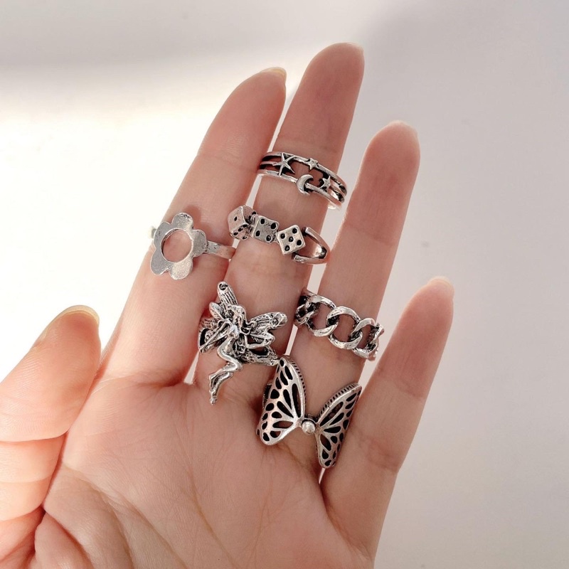 Nhẫn Đeo Tay Cá Tính