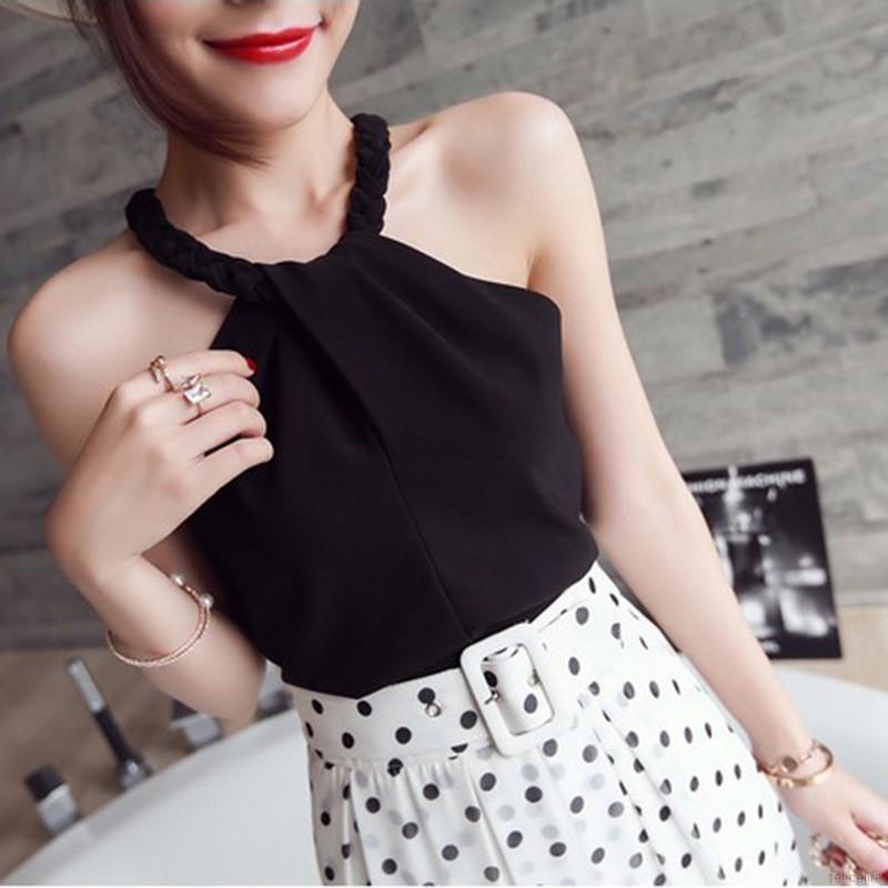 Áo kiểu yếm thời trang xinh xắn cho nữ | BigBuy360 - bigbuy360.vn