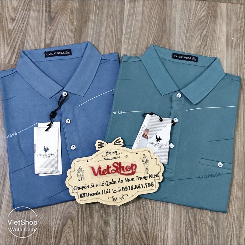 Áo phông cộc tay nam trung niên chất đẹp+ ẢNH SHOP CHỤP | BigBuy360 - bigbuy360.vn