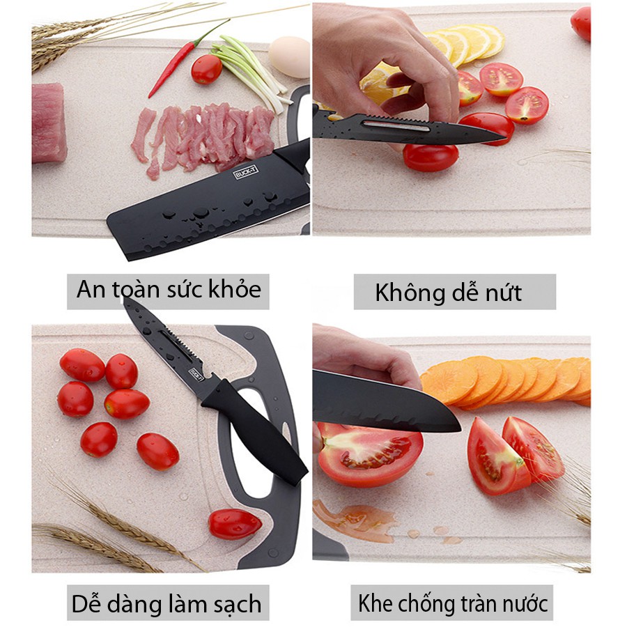 Thớt lúa mạch Chopping Block Nhật Bản 20x31cm