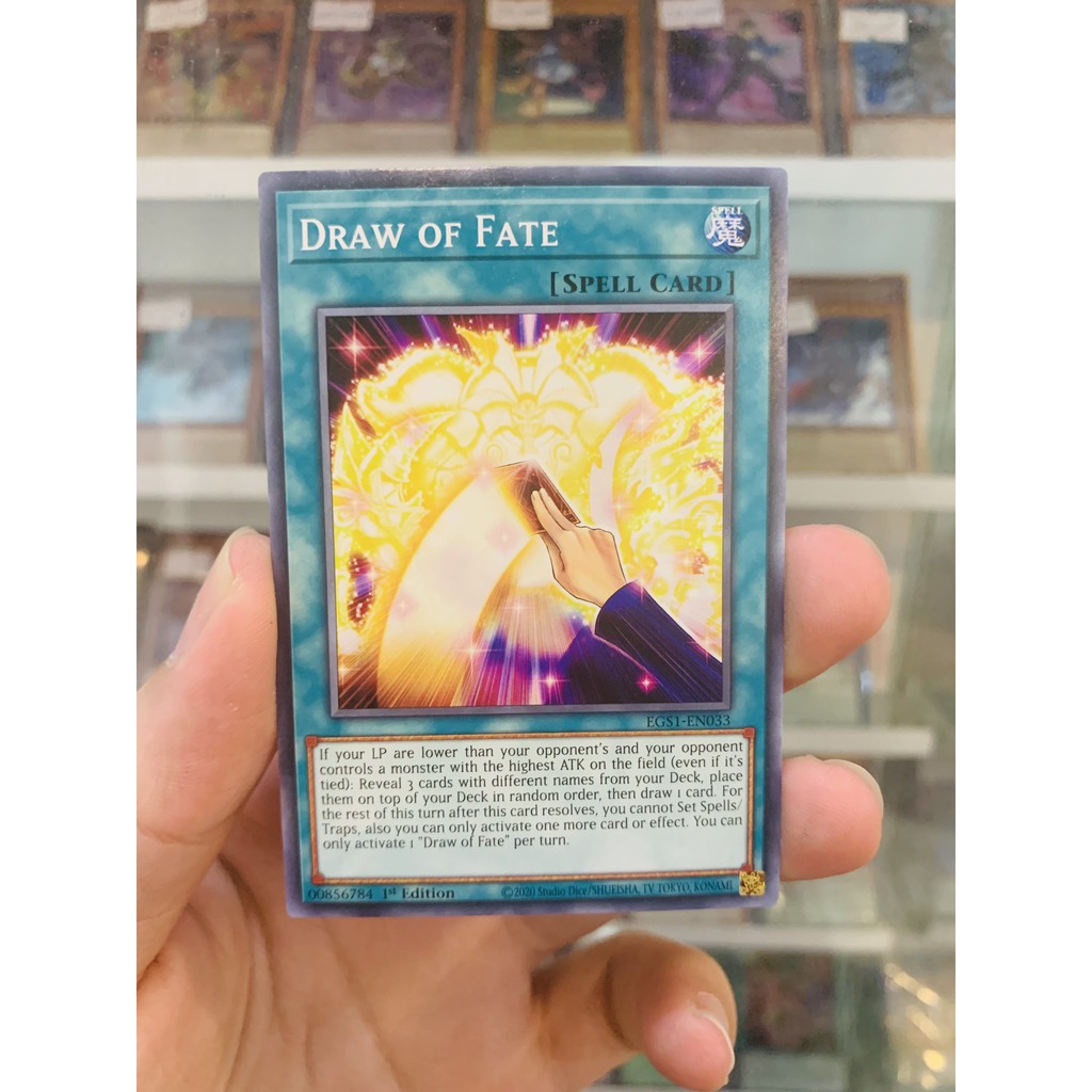 Thẻ Bài YugiOh! Mã EGS1-EN033 - Draw of Fate - Common - 1st Edition