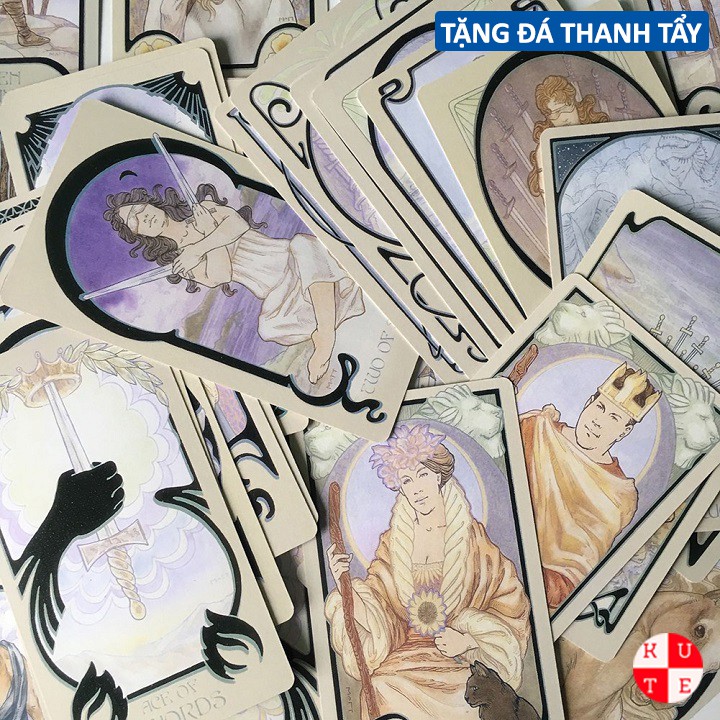 Bài Tarot Ethereal Visions Illuminated 80 Lá Bài Tặng File Tiếng Anh Và Đá Thanh Tẩy C30