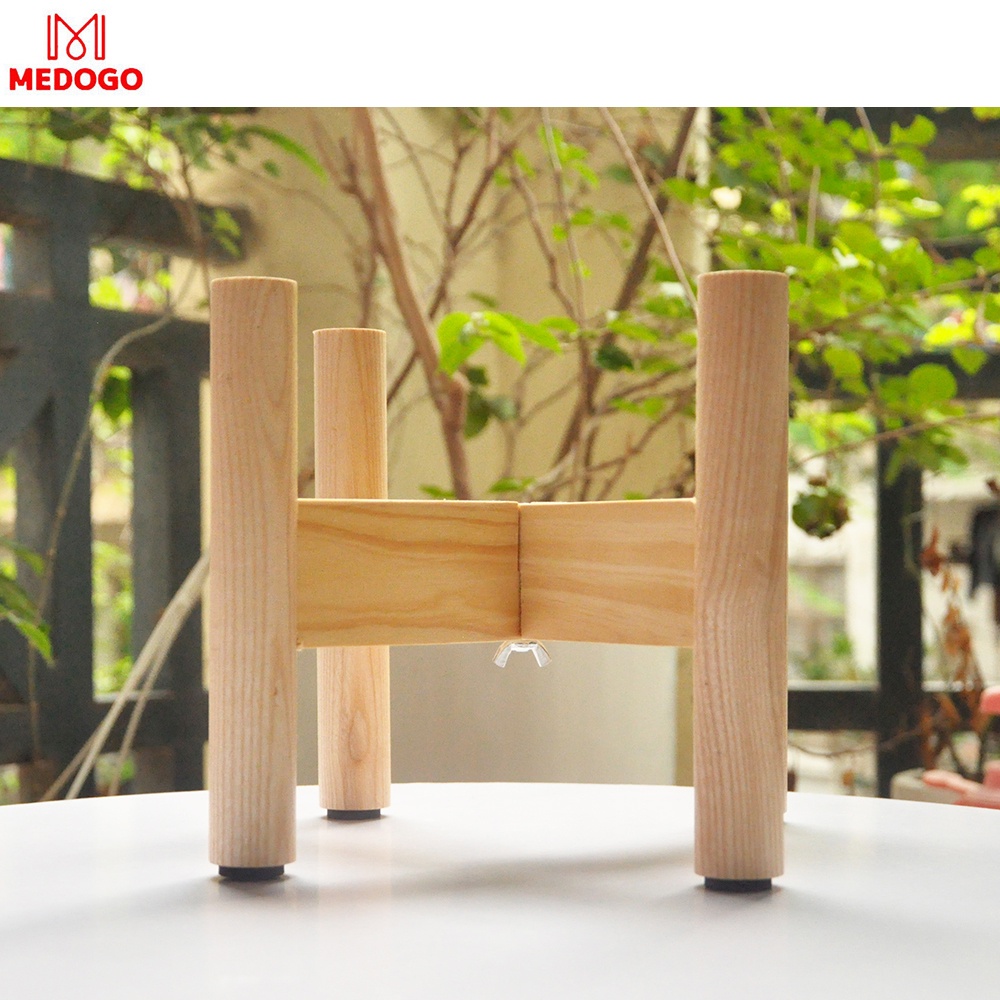 ĐÔN GỖ TRÒN ĐỠ CÂY CẢNH TRANG TRÍ NHÀ CỬA, ĐÔN GỖ ĐỂ CHẬU HOA BẰNG GỖ THÔNG ĐẸP-04