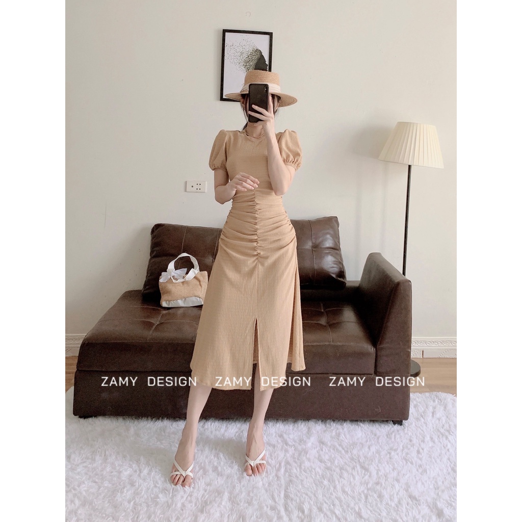Váy TK dúm body xẻ Zamy | BigBuy360 - bigbuy360.vn