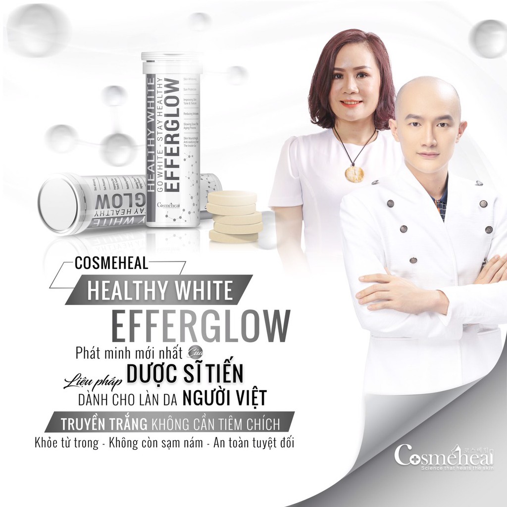 TRUYỀN TRẮNG DẠNG SỦI EFFERGLOW  COSMEHEAL