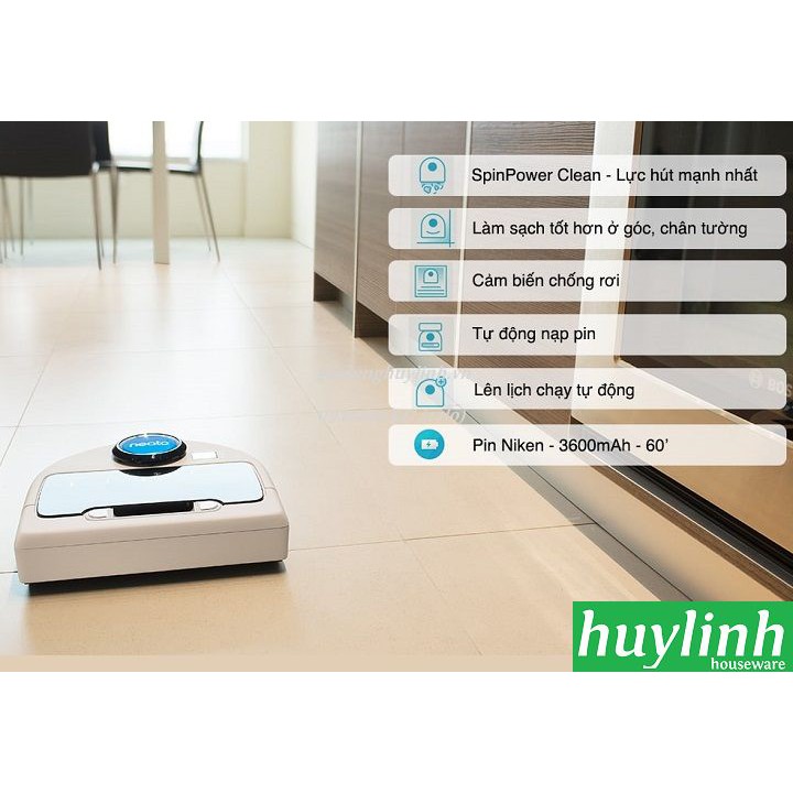 [Mã ELHA10 giảm 6% đơn 5TR] Robot hút bụi Neato Botvac D75 - chính hãng