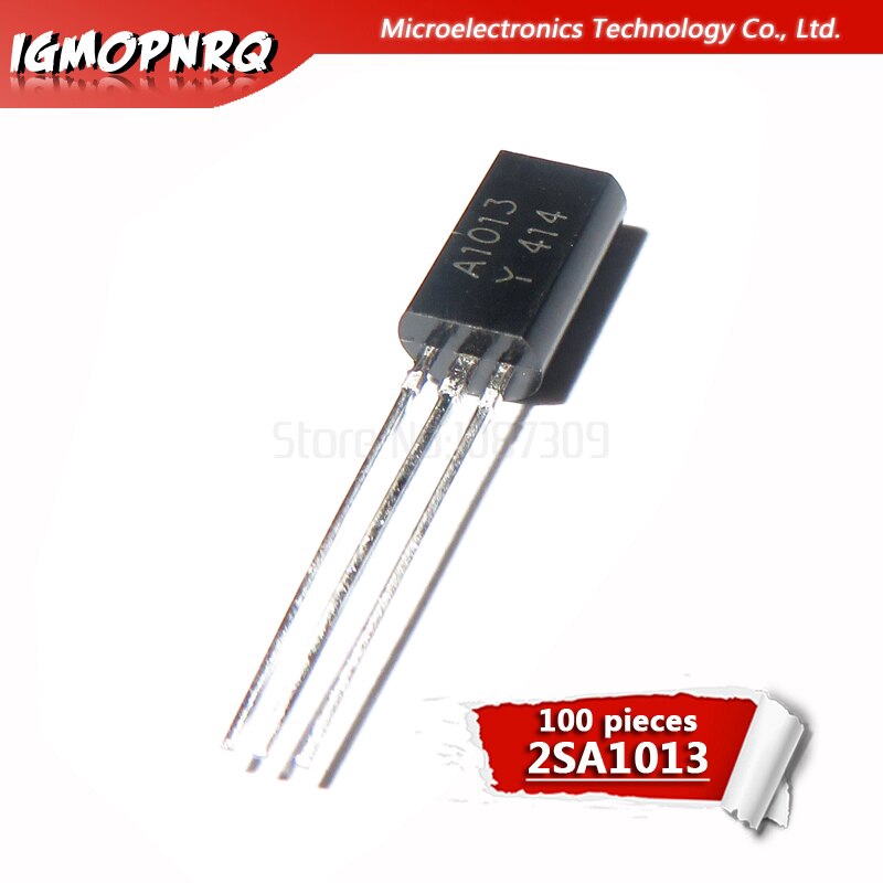 Bộ 100 điện trở hai cực 2SA1013 A1013 TO-92 cao cấp